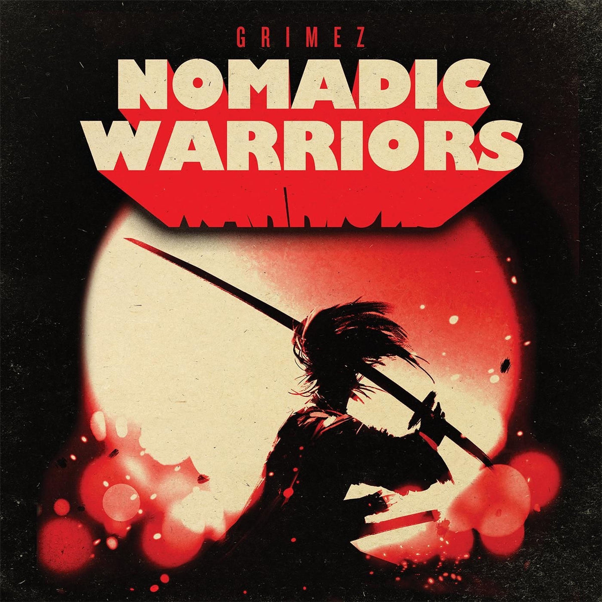 Grimez – Nomadic Warriors 2 vinyl record cover