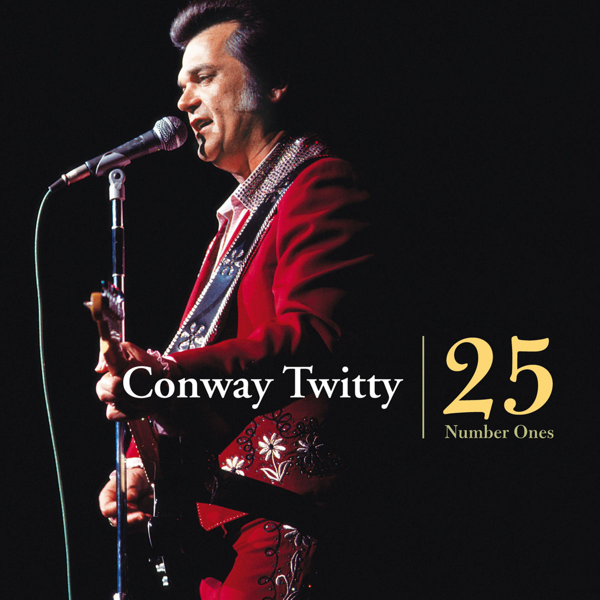 Conway Twitty – 25 Number Ones vinyl record cover