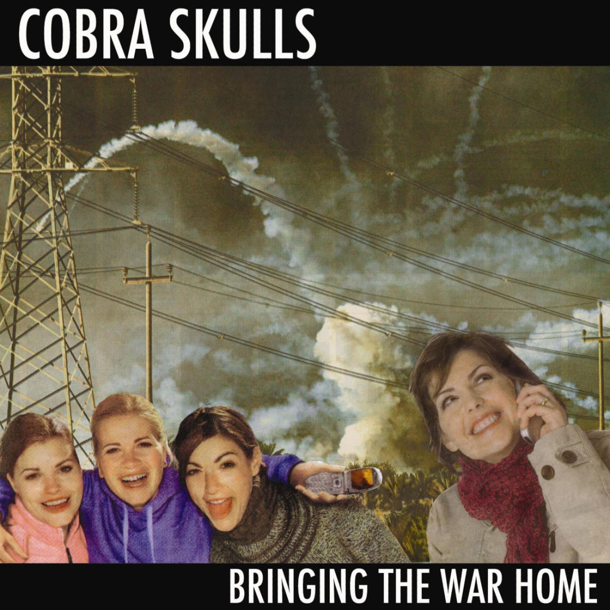 Cobra Skulls – Bringing the War Home vinyl cover