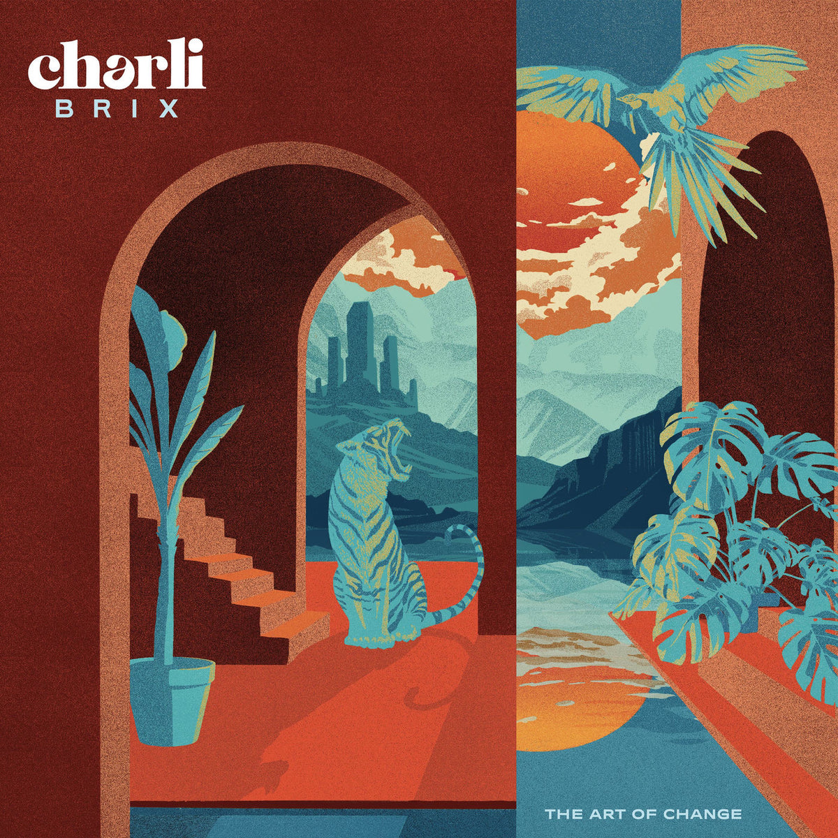 Charli Brix – The Art Of Change vinyl record cover