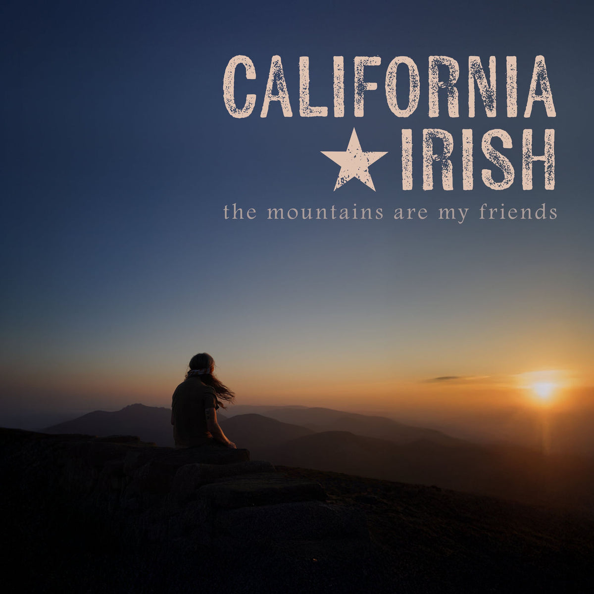 California Irish – The Mountains Are My Friends vinyl record cover