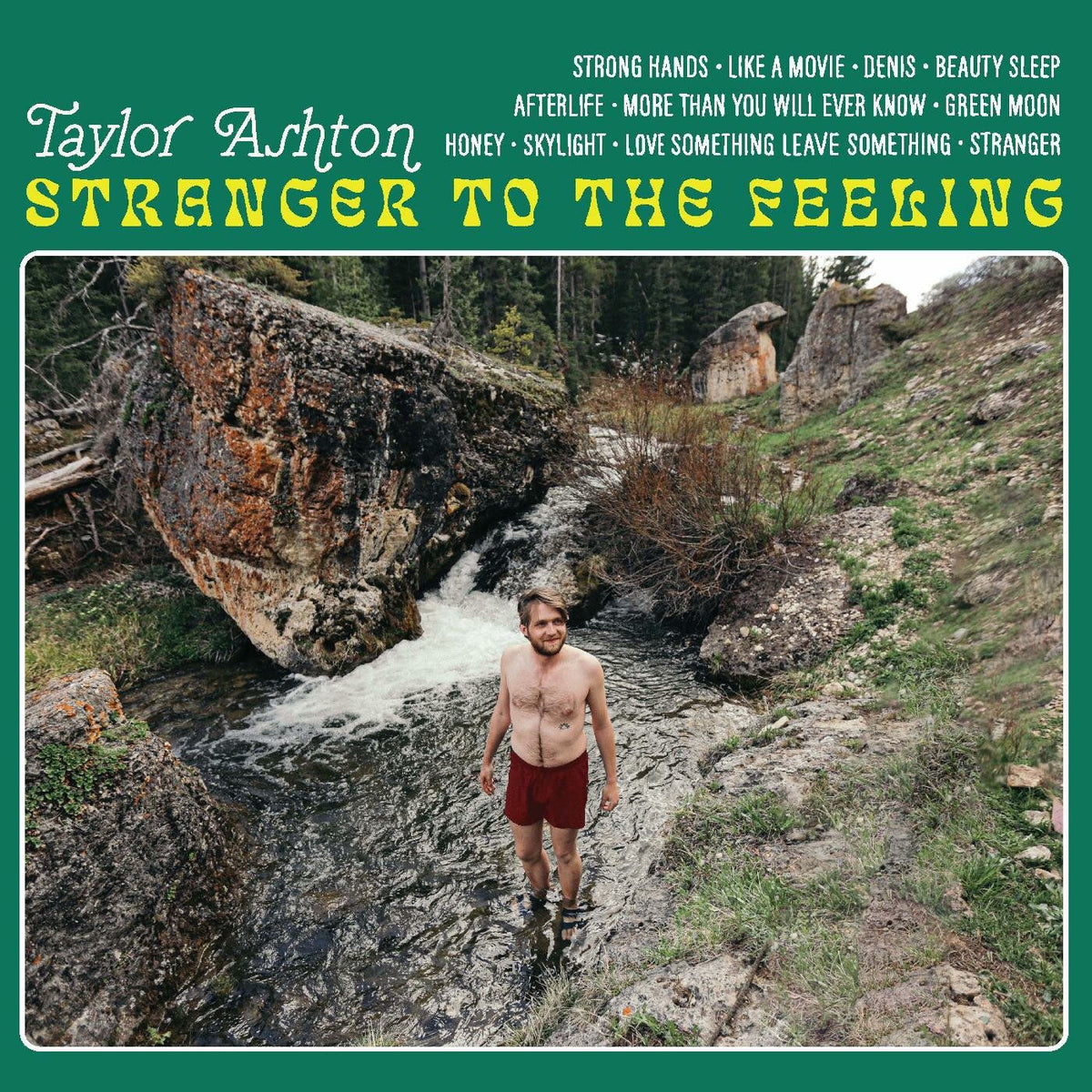 Taylor Ashton – Stranger To The Feeling vinyl cover