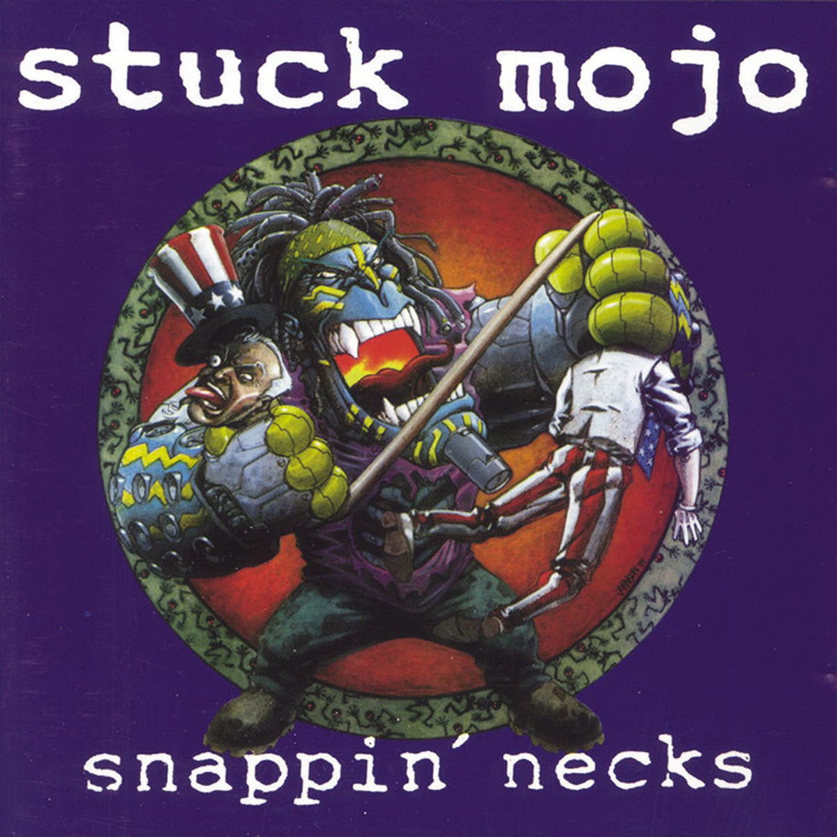 Stuck Mojo – Snappin' Necks (ULTRA CLEAR VINYL) vinyl record cover