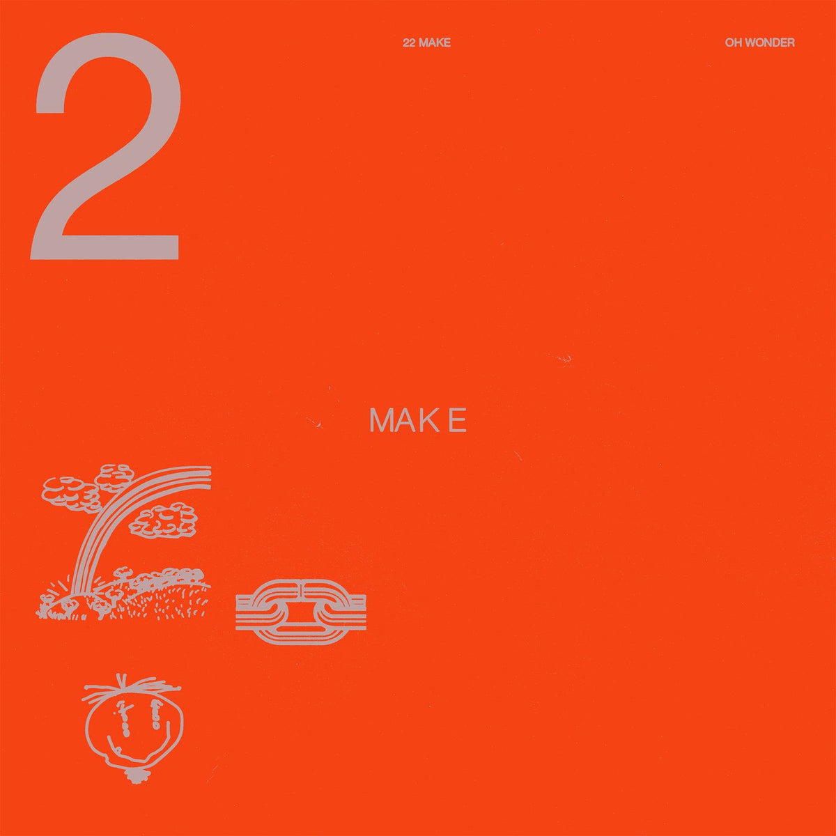 Oh Wonder – 22 Make vinyl record cover