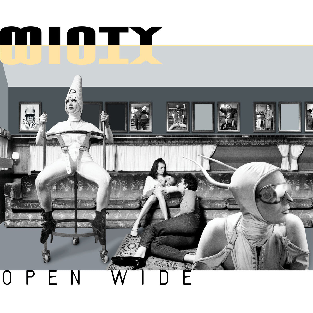 Minty – Open Wide vinyl record cover