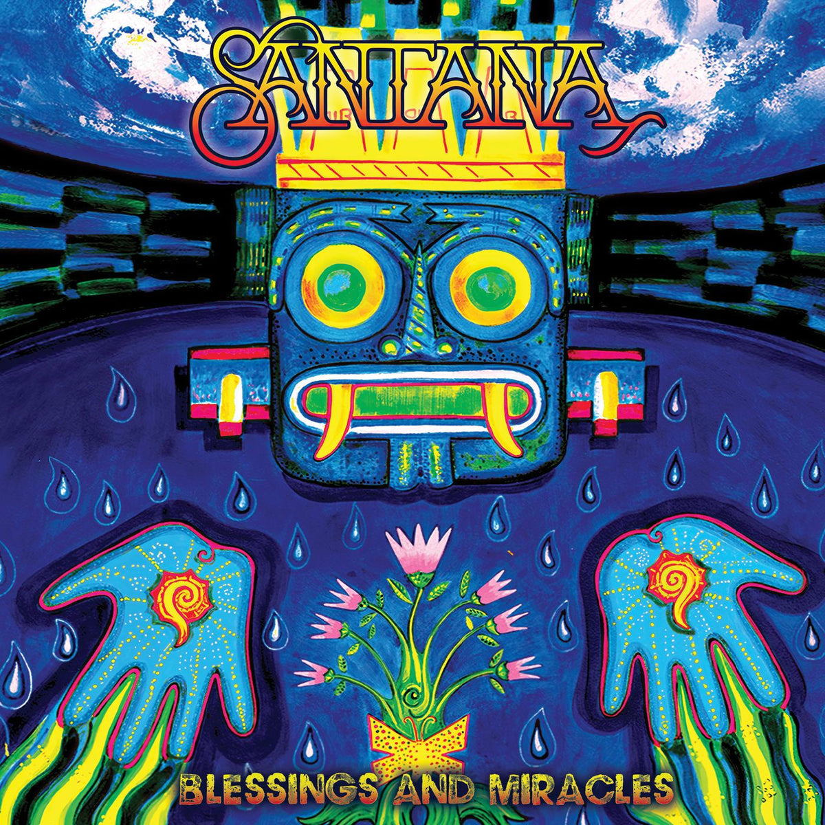 Santana – Blessings And Miracles vinyl record cover