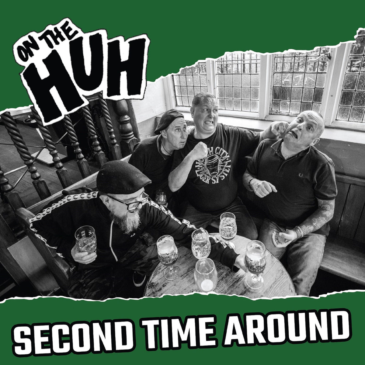 On the Huh – Second Time Around vinyl record cover