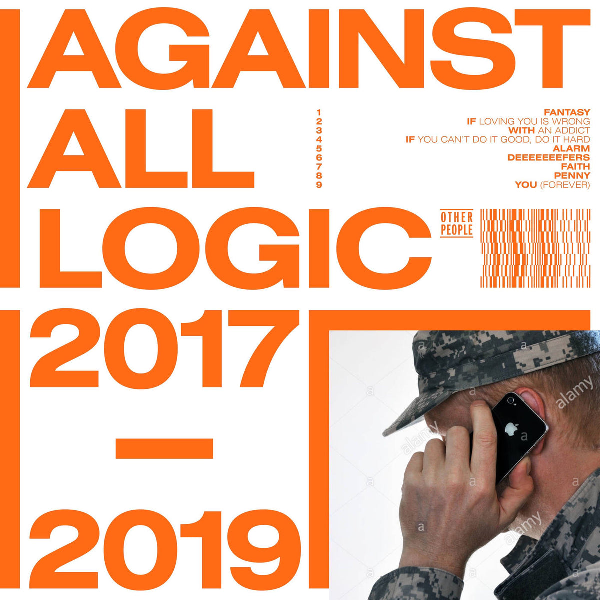 Against All Logic – 2017 - 2019 vinyl cover