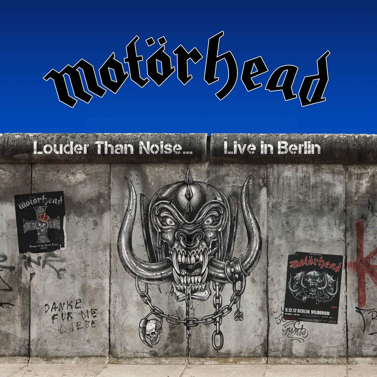 Motorhead – Louder Than Noise. Live In Berlin vinyl record cover