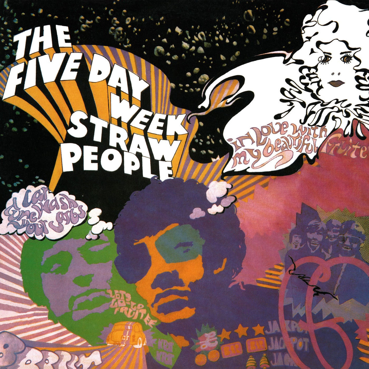 Five Day Week Straw People – Five Day Week Straw People vinyl record cover