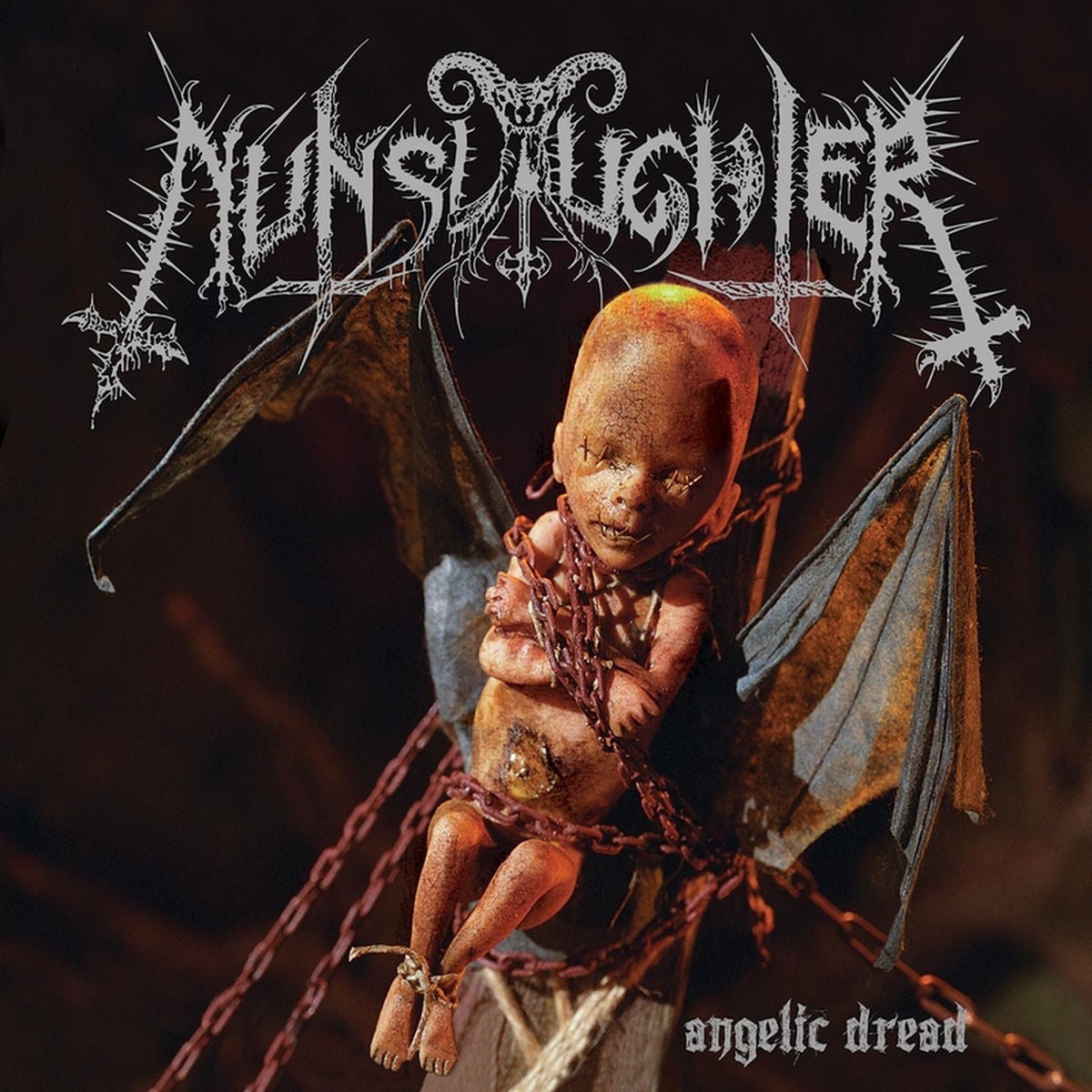 NunSlaughter – Angelic Dread (Coloured Vinyl) vinyl record cover