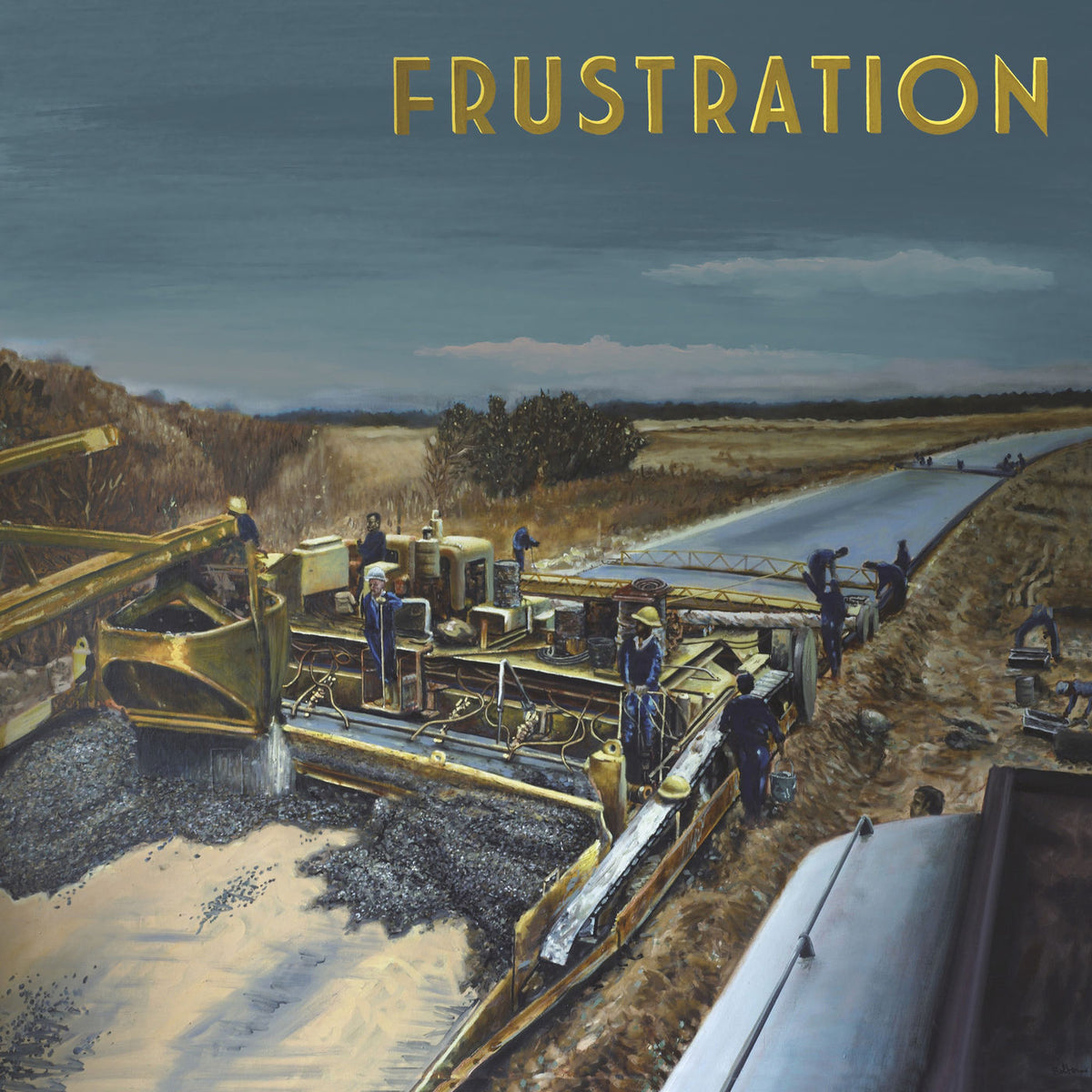 Frustration – So Cold Streams vinyl record cover