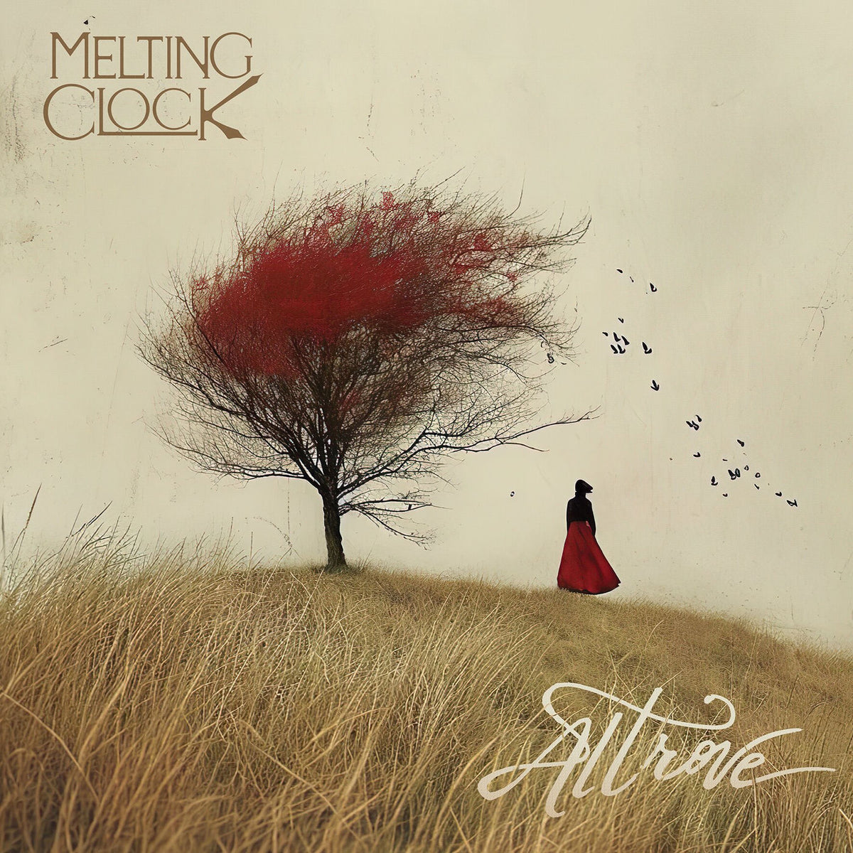 Melting Clock – Altrove vinyl record cover