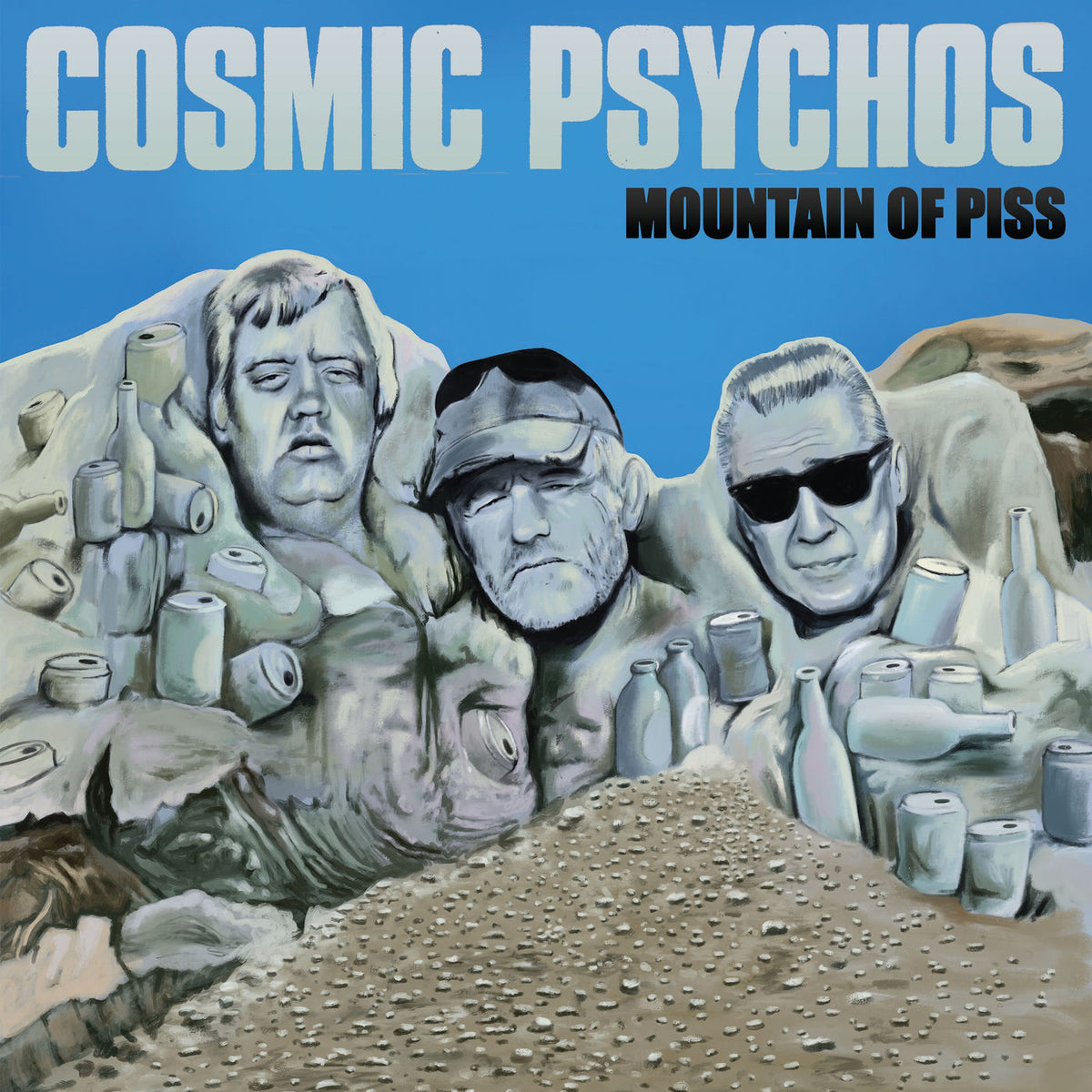 Cosmic Psychos – Mountain of Piss vinyl record cover