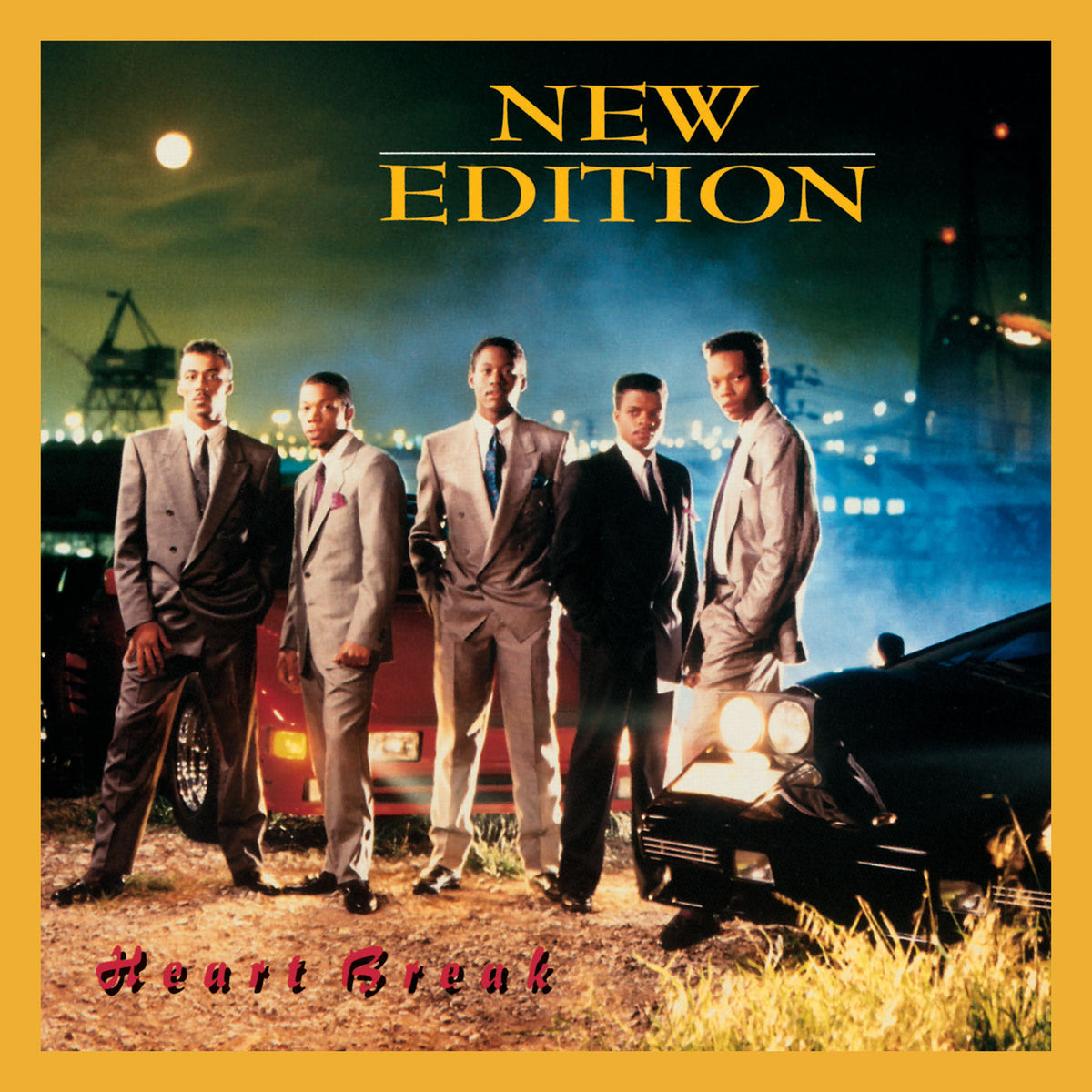 New Edition – Heart Break (2LP) vinyl record cover
