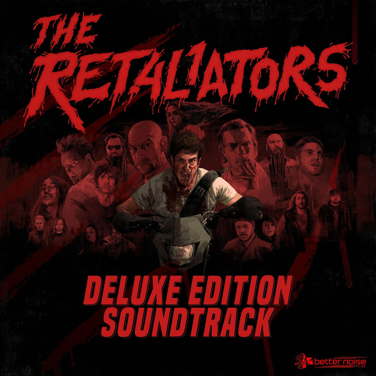 Various Artists – The Retaliators vinyl record cover