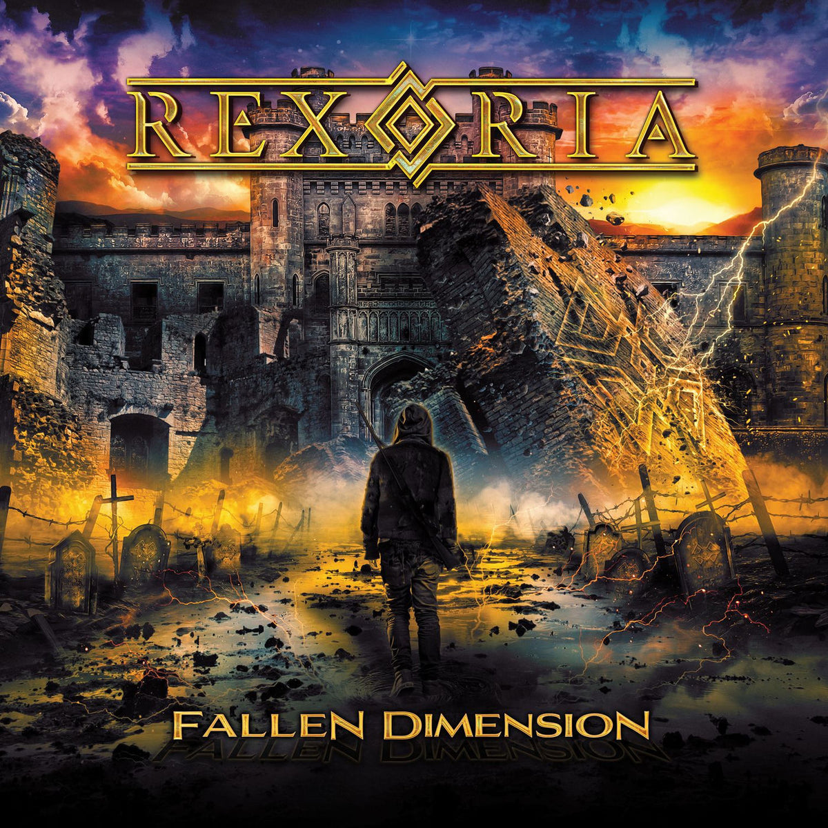 Rexoria – Fallen Dimension vinyl record cover