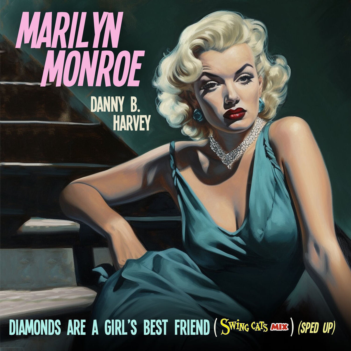 Marilyn Monroe – Diamonds are a girl's best friend vinyl record cover