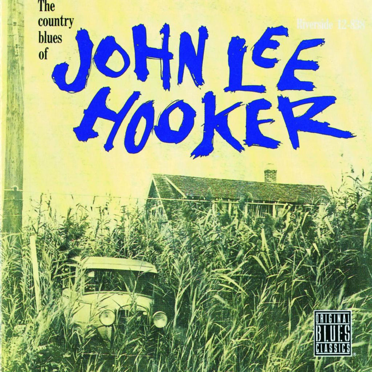 John Lee Hooker – The Country Blues of John Lee Hooker vinyl record cover
