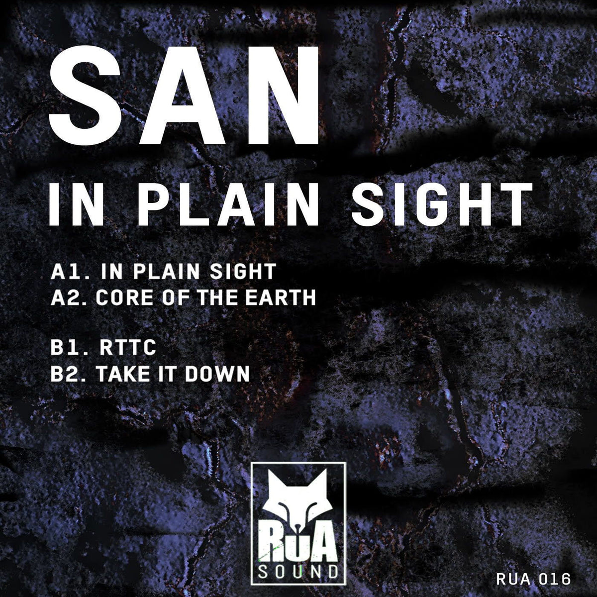 SAN – In Plain Sight vinyl cover