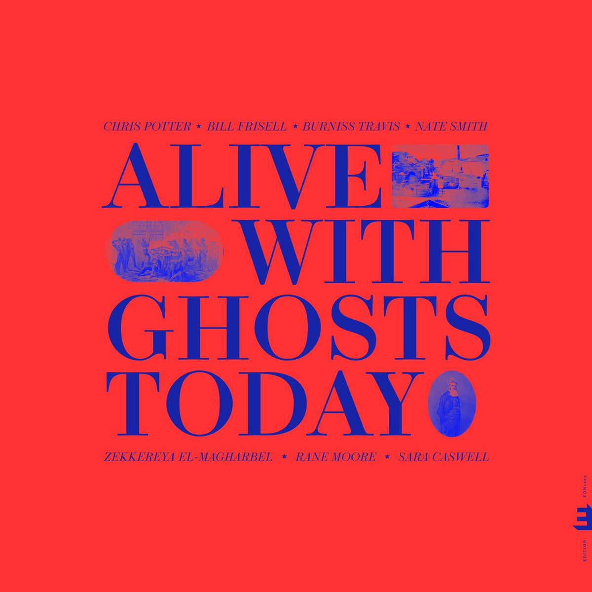 Chris Potter – Alive With Ghosts Today vinyl record cover