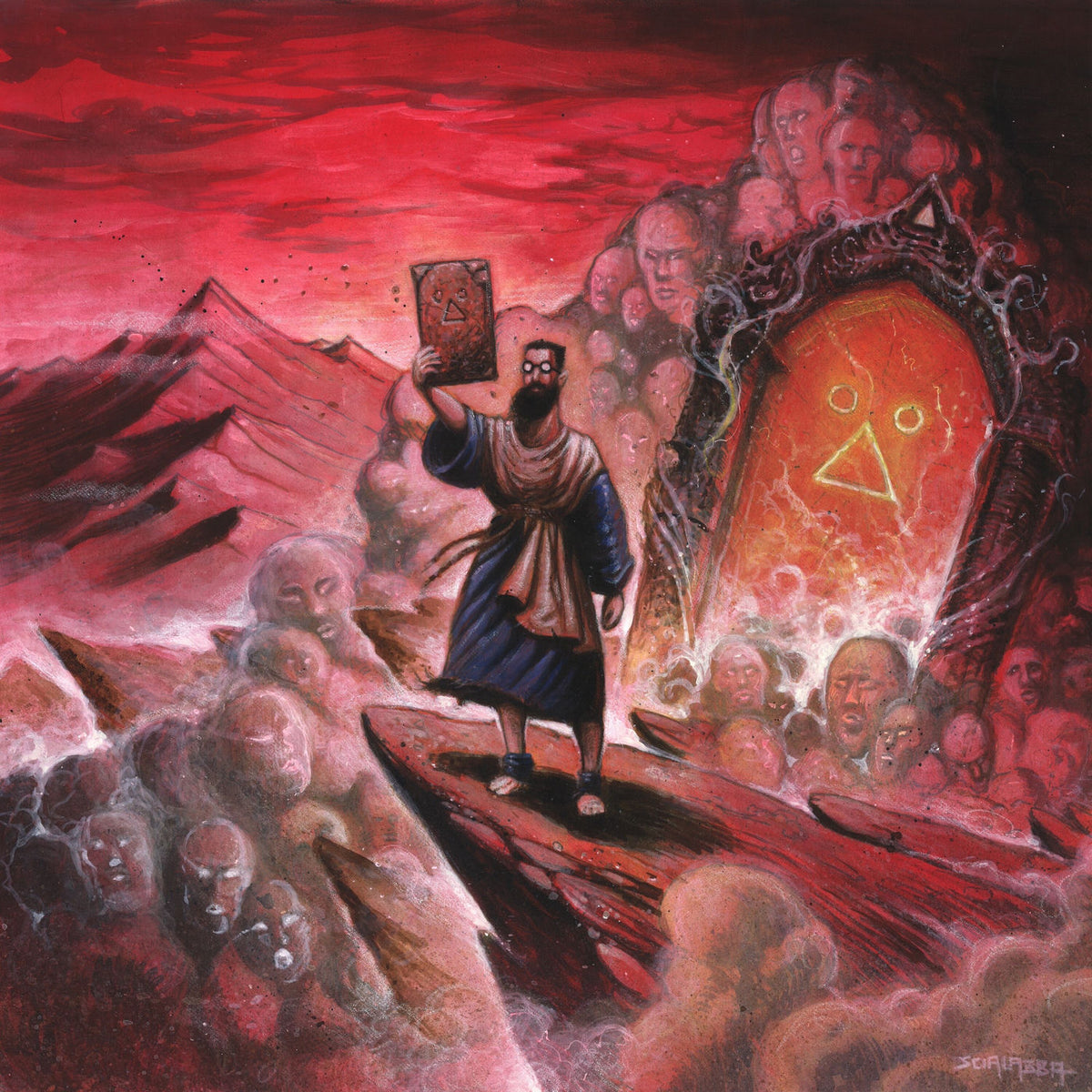 Brainorchestra. – The Stone Tablet vinyl record cover