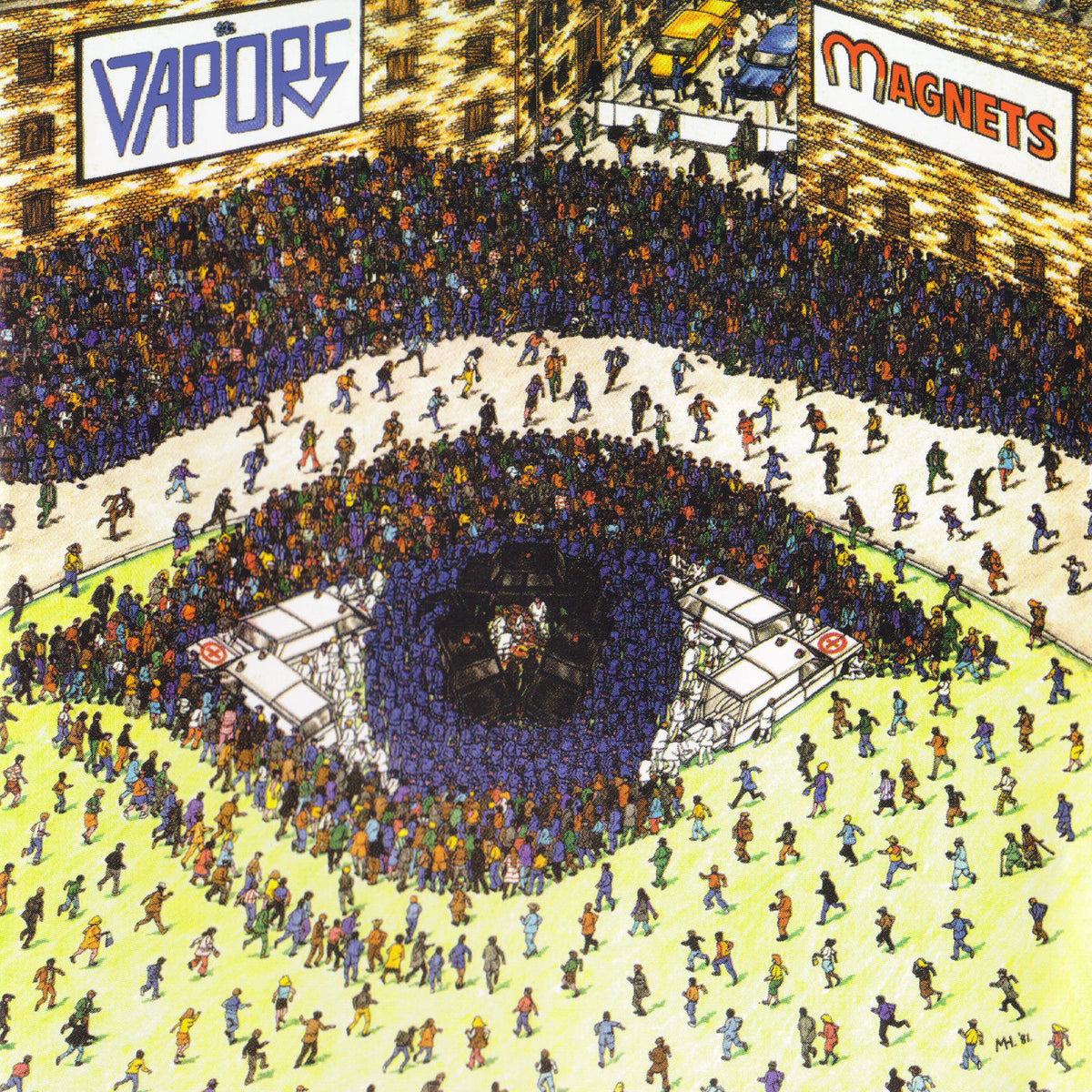 The Vapors – Magnets vinyl record cover