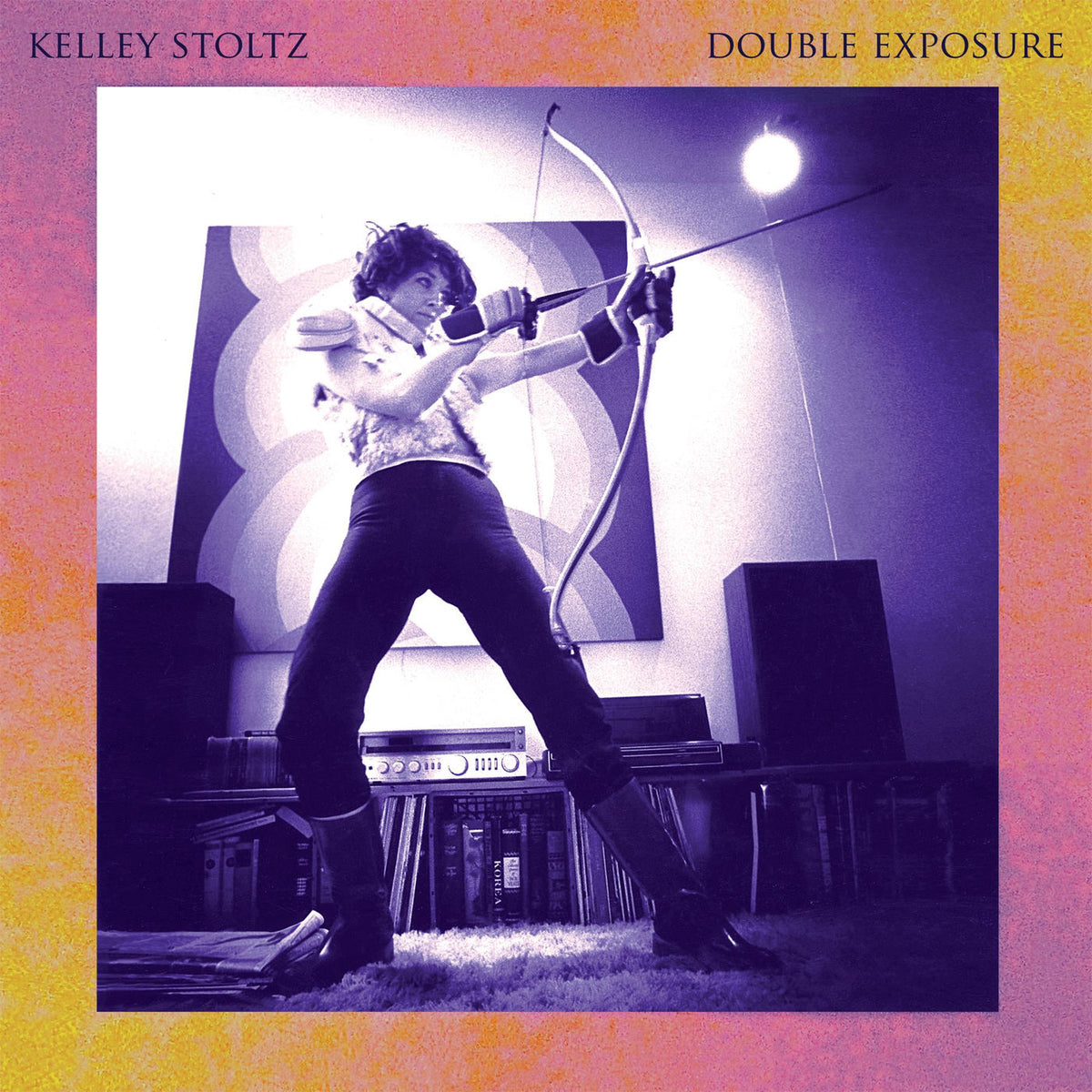 Kelley Stoltz – Double Exposure vinyl cover