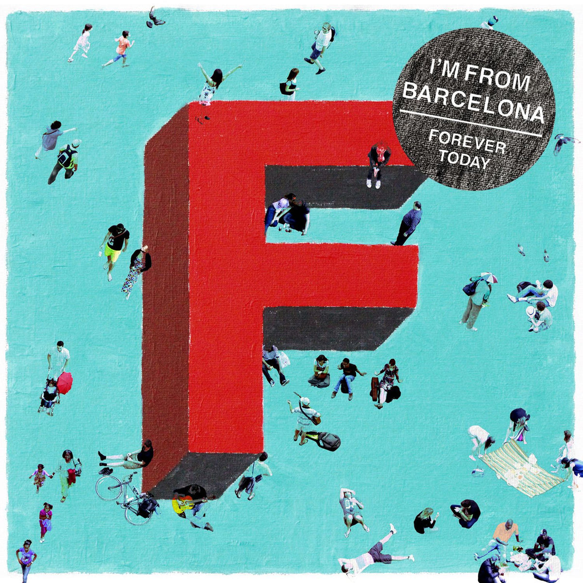 I'M From Barcelona – Forever Today vinyl record cover