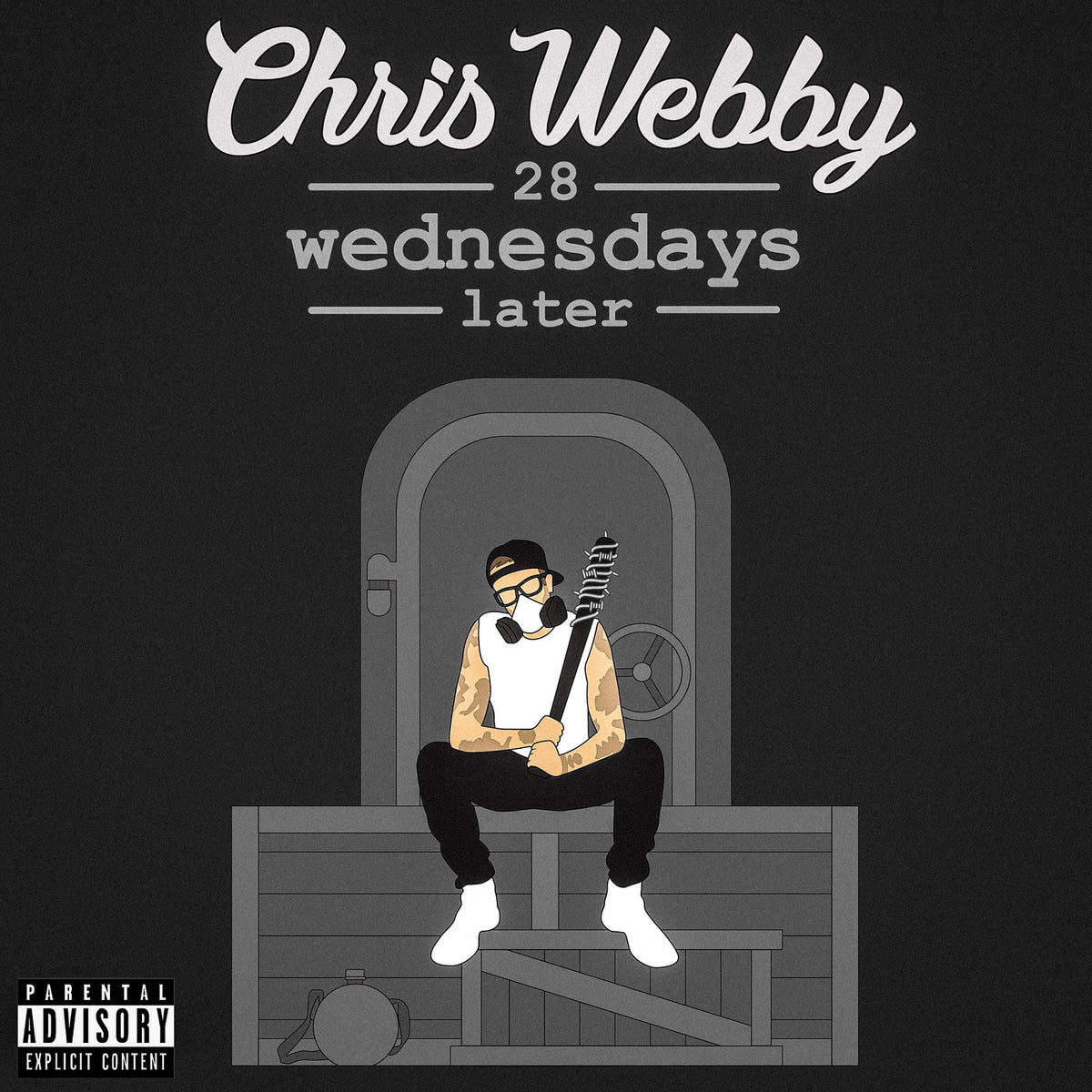 Chris Webby – 28 Wednesdays Later vinyl cover
