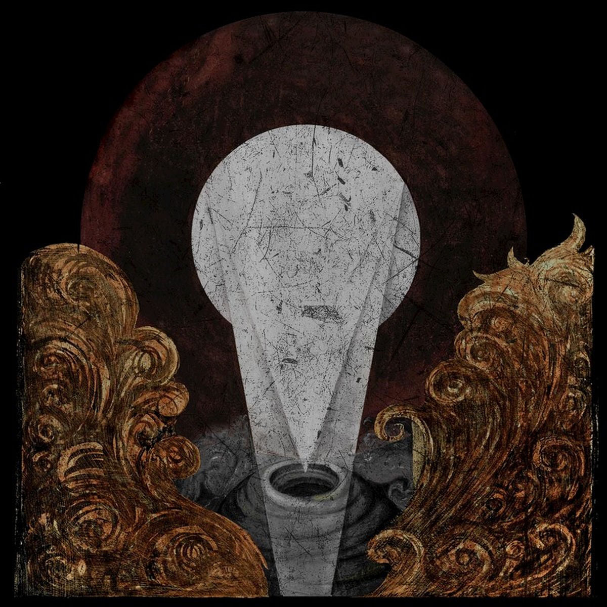 Black Earth – A Cryptic Howl of Morbid Truth vinyl cover