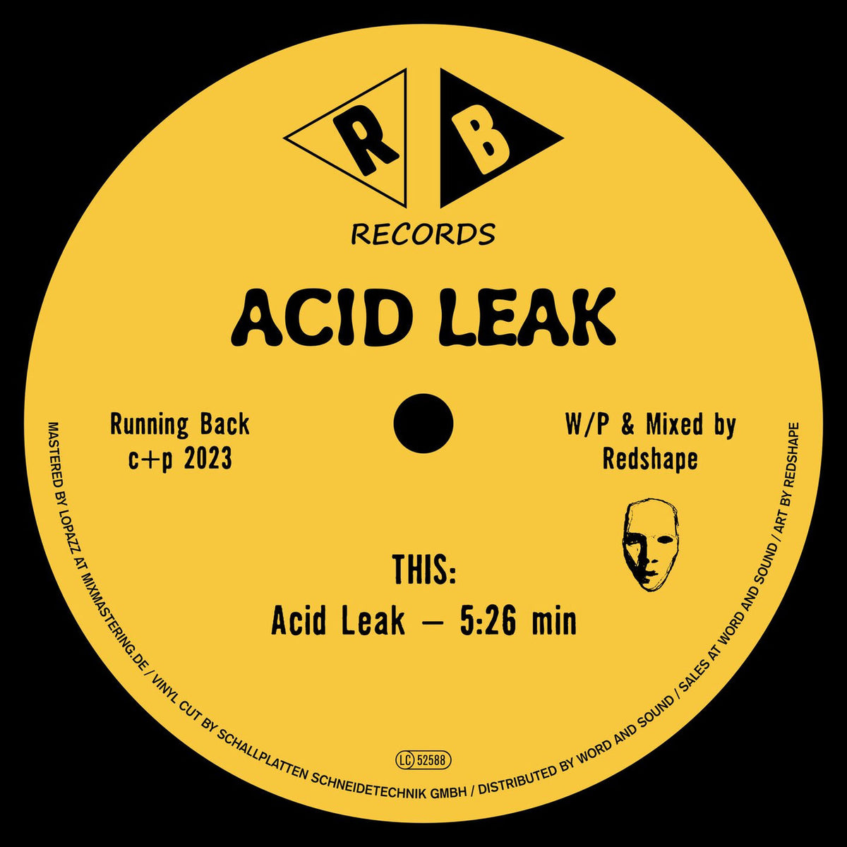 Redshape – Acid Leak vinyl cover