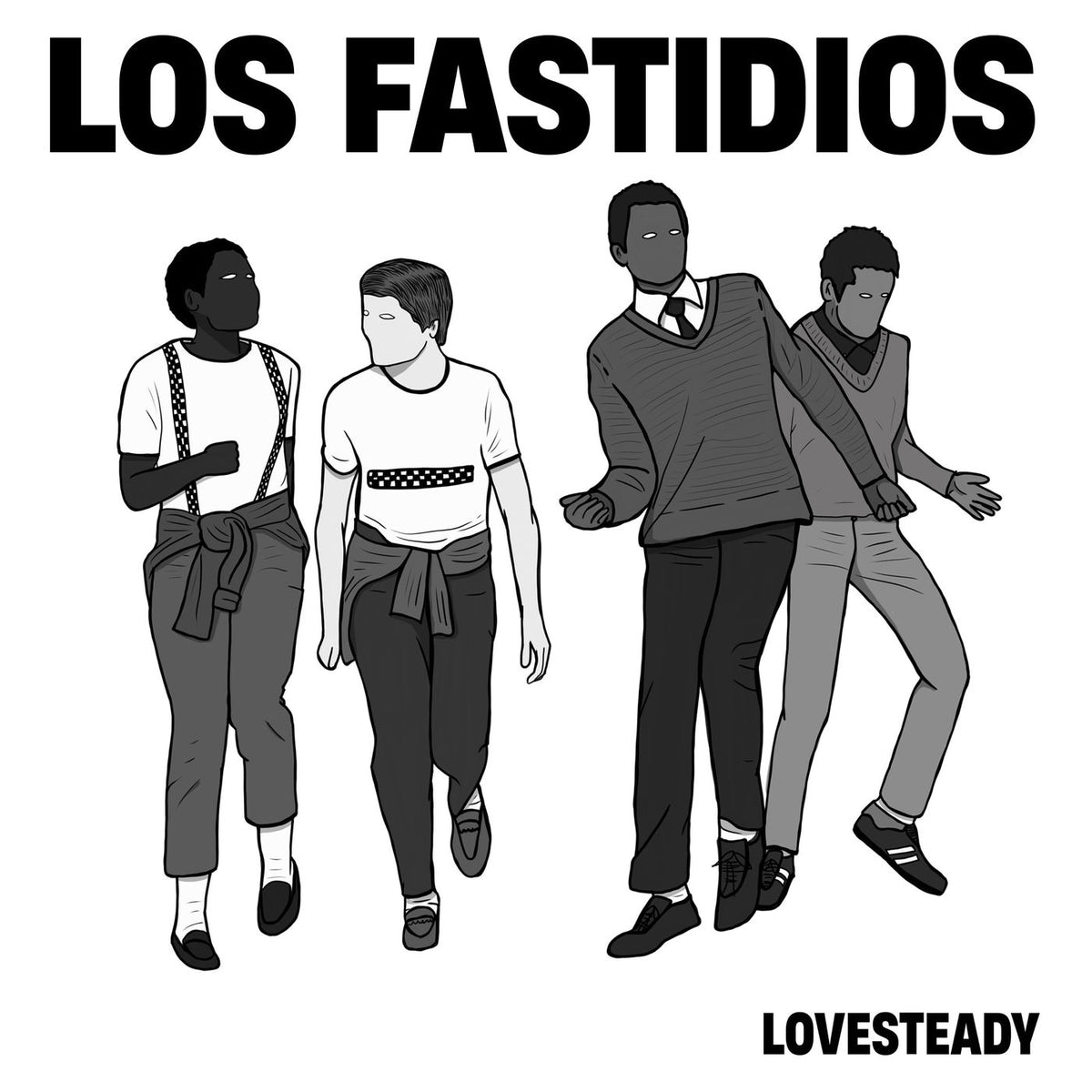 Los Fastidios – Lovesteady (Coloured Vinyl) vinyl record cover