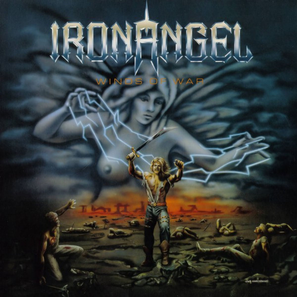 Iron Angel – Winds of War (Coloured Vinyl) vinyl record cover