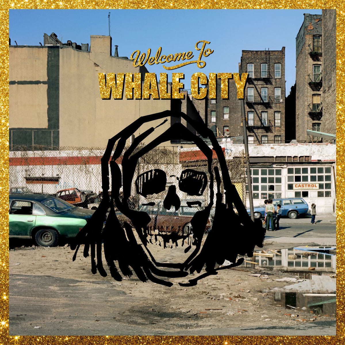 Warmduscher – Whale City vinyl record cover