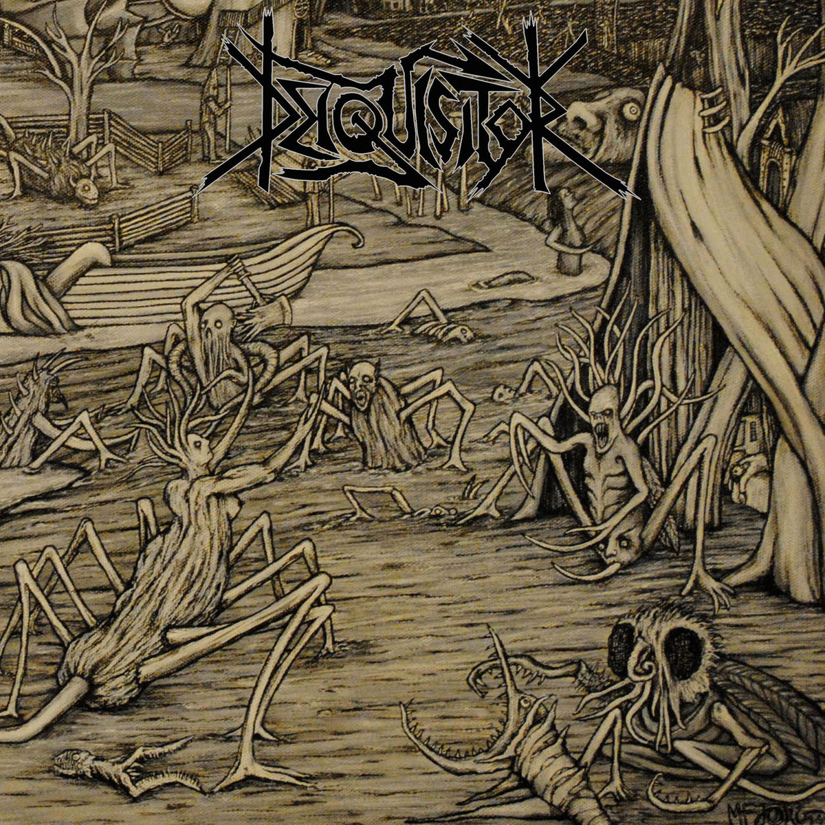Deiquisitor – Sword Of Pestilence vinyl cover
