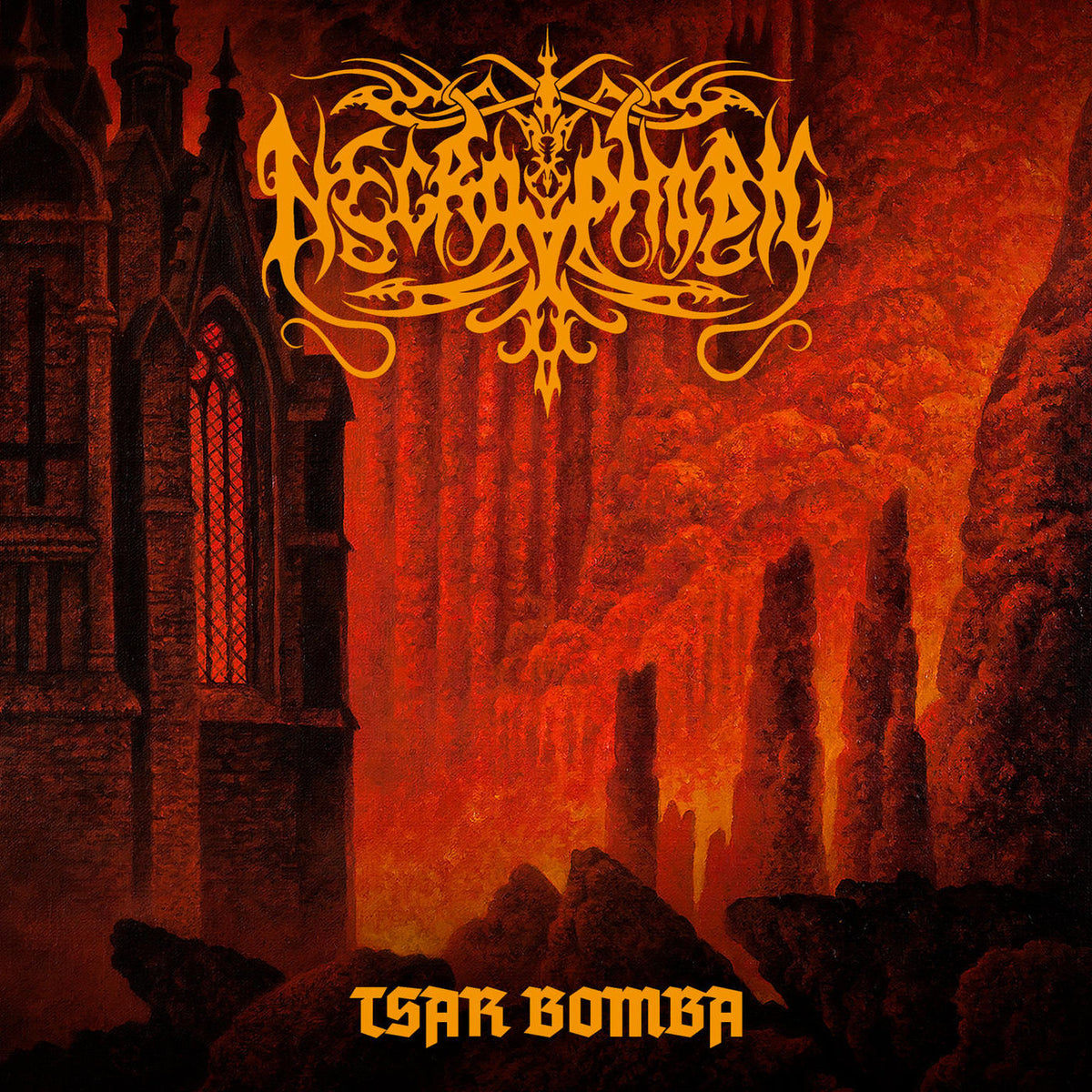 Necrophobic – Tsar Bomba vinyl record cover