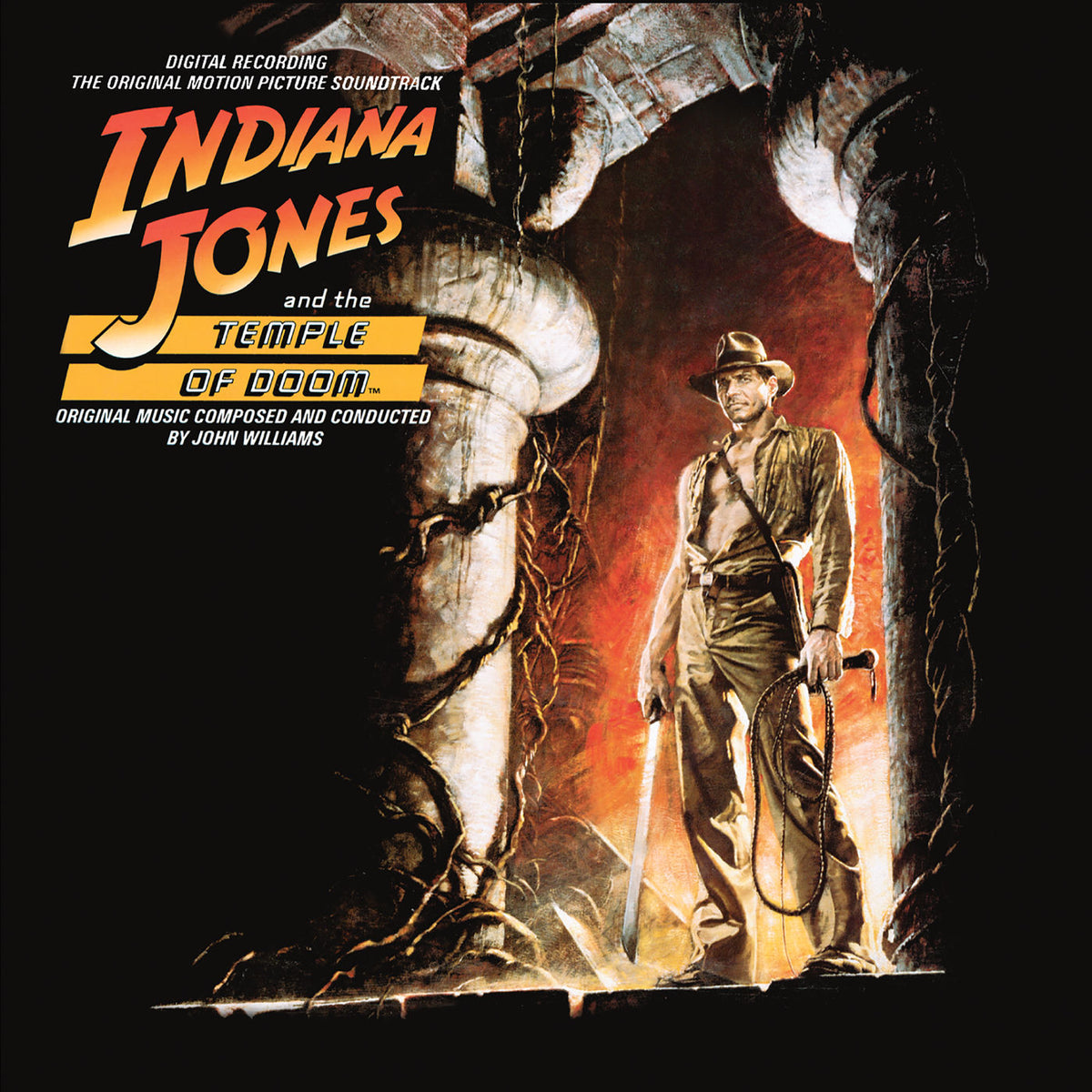 John Williams – Indiana Jones And The Temple Of Doom (2LP) vinyl record cover