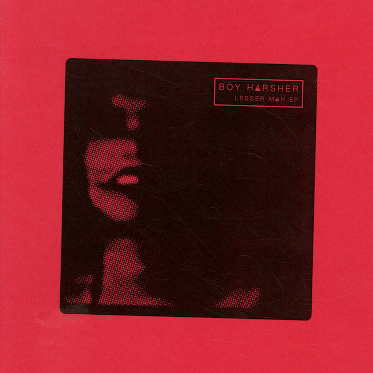 Boy Harsher – Lesser Man EP vinyl cover