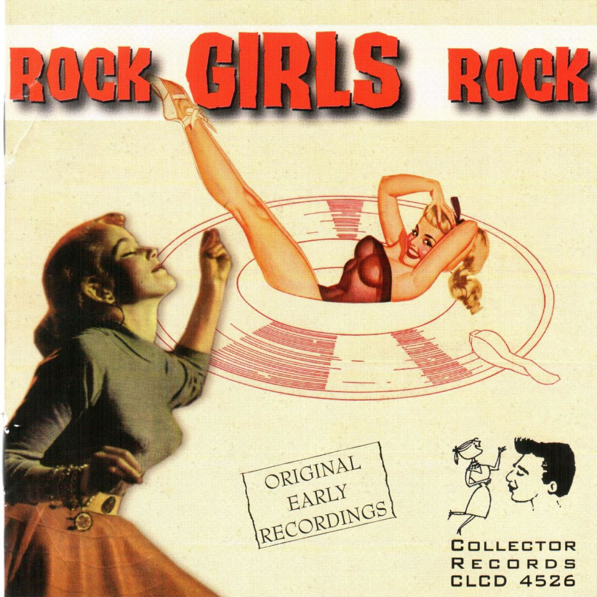 Various Artists – Girls Rock vinyl record cover