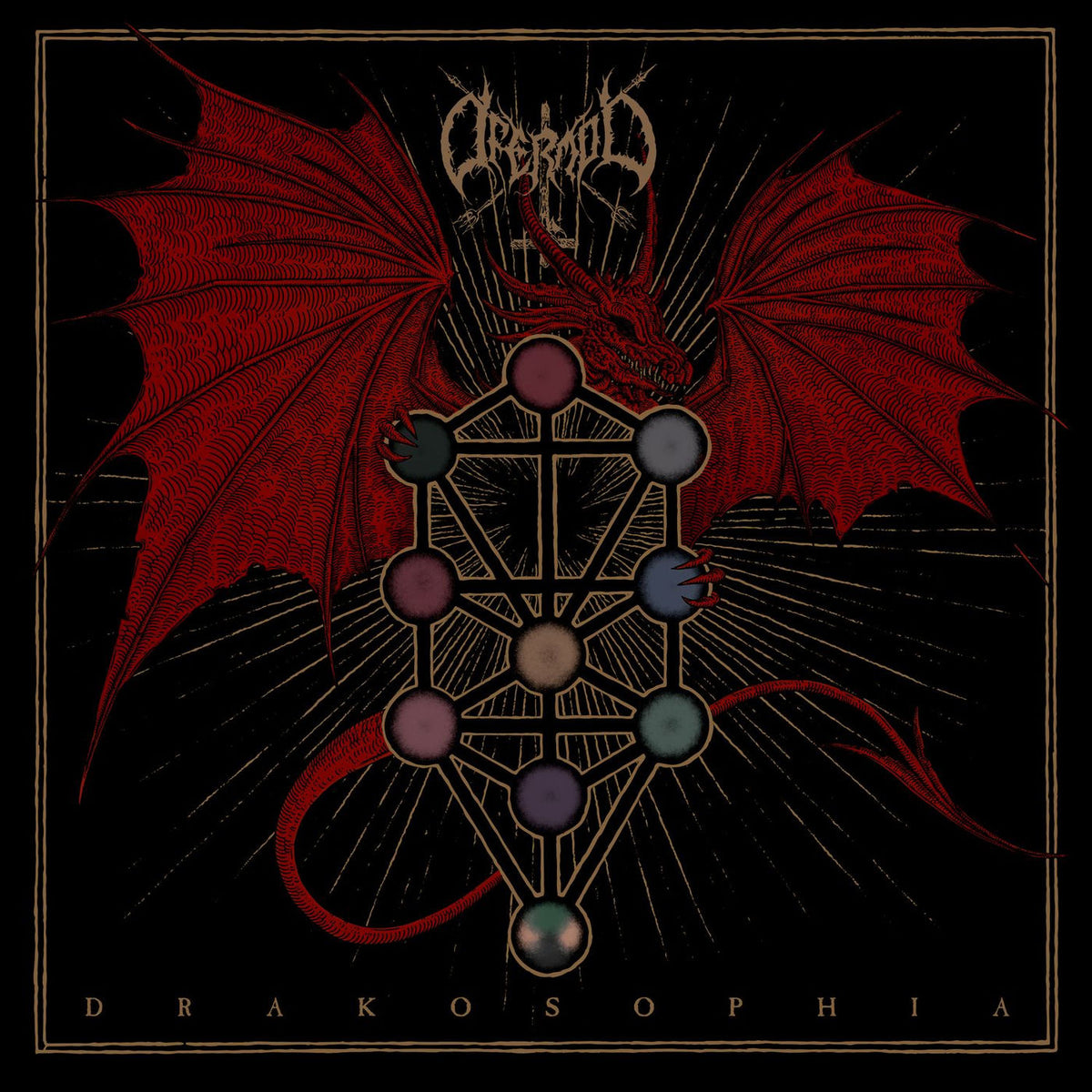 Ofermod – Drakosophia vinyl record cover