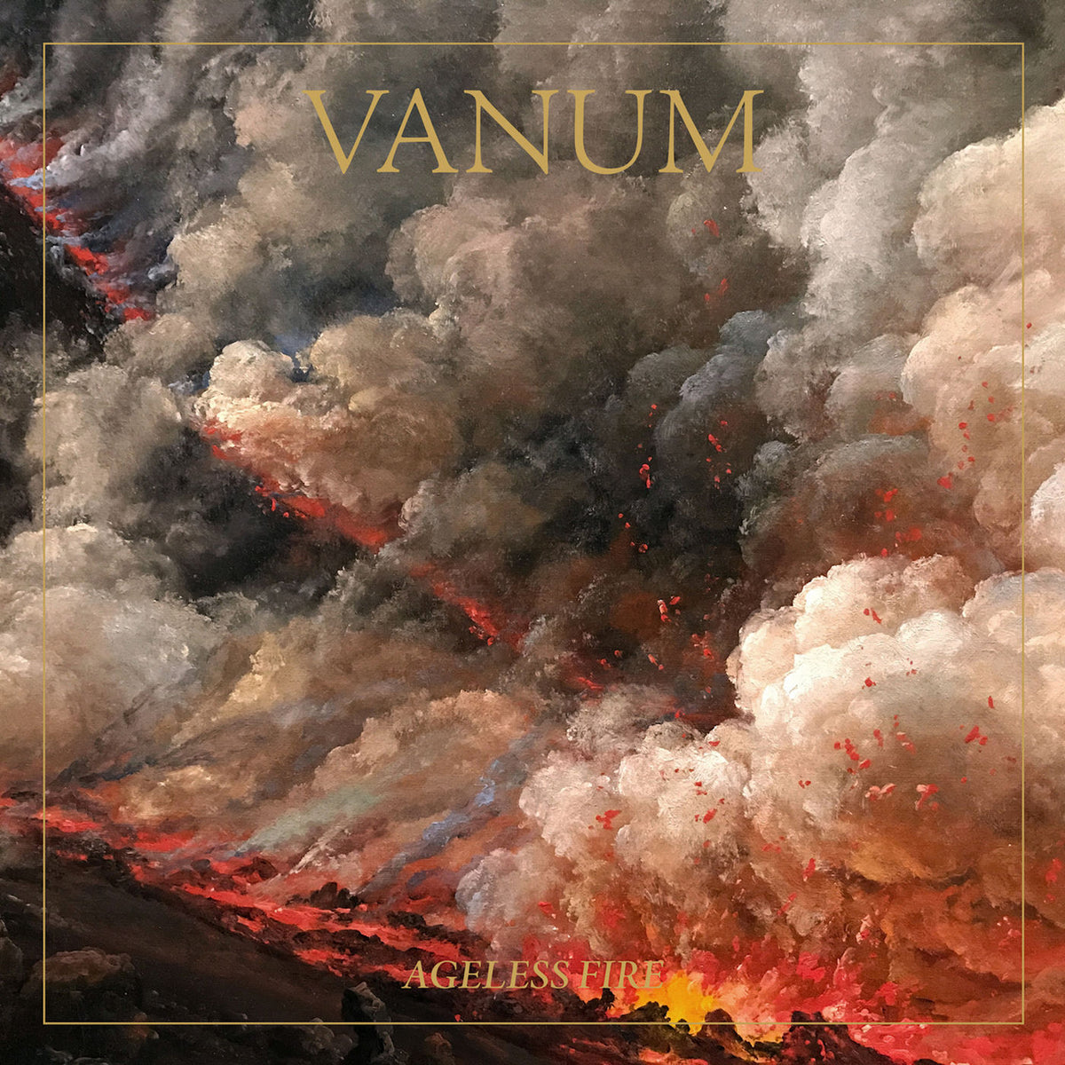 Vanum – Ageless Fire vinyl record cover