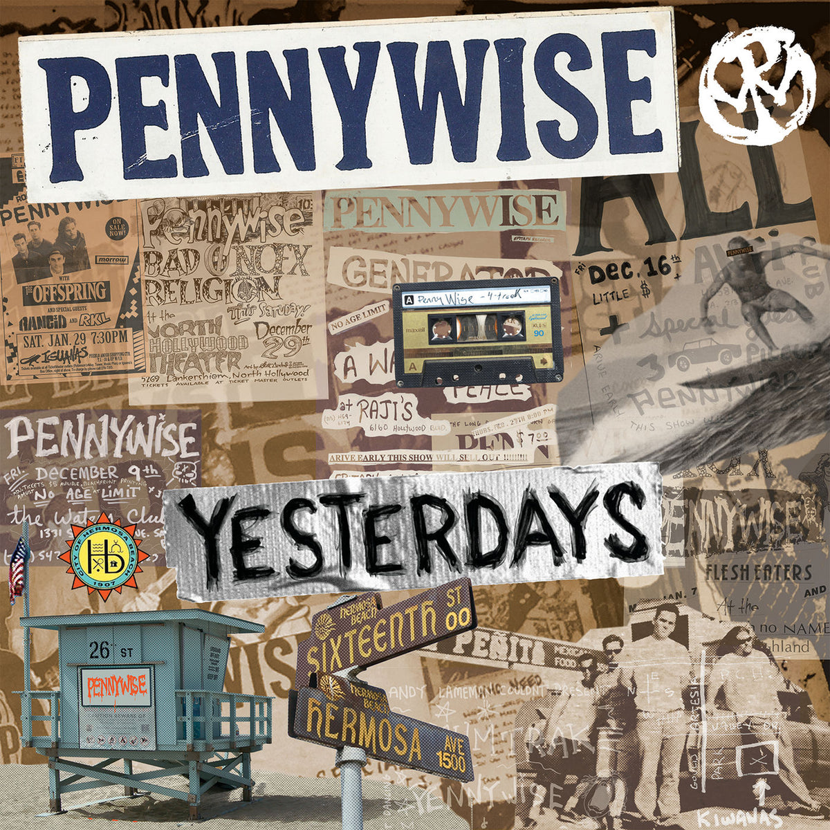 Pennywise – Yesterdays (Deluxe Edition) vinyl cover
