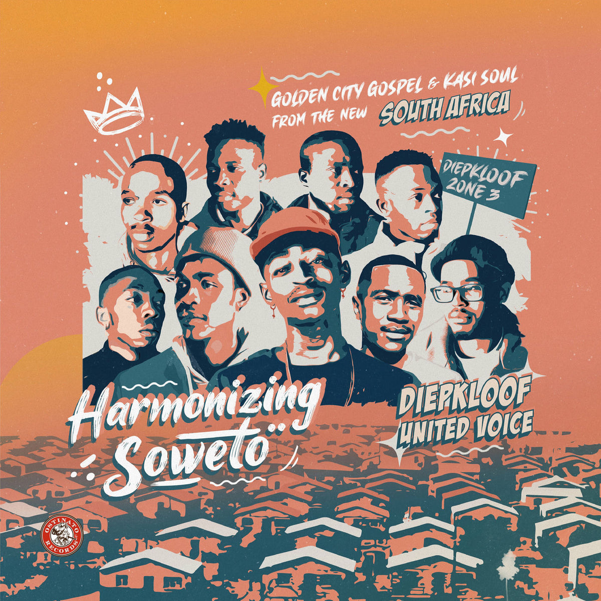 Diepkloof United Voice – Harmonizing Soweto: Golden City Gospel & Kasi Soul from the new South Africa vinyl cover