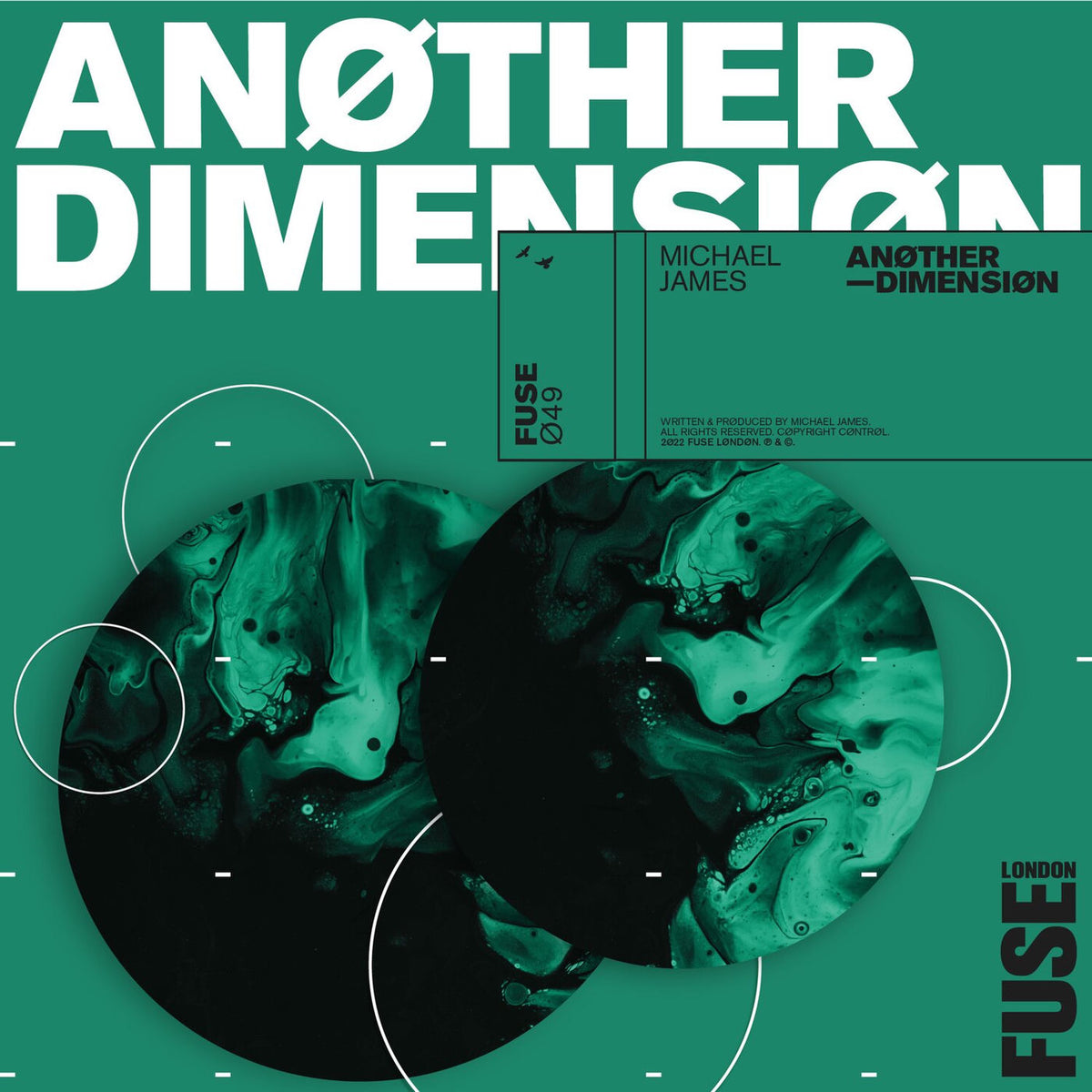 Michael James – Another Dimension vinyl record cover