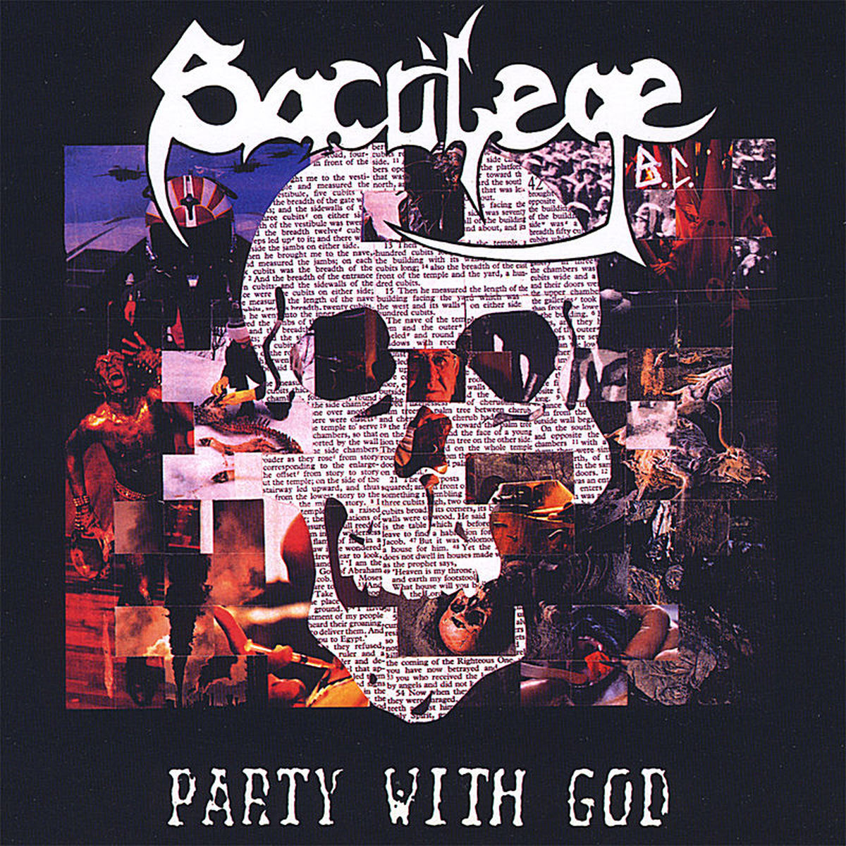 Sacrilege B.C. – Party With God vinyl record cover