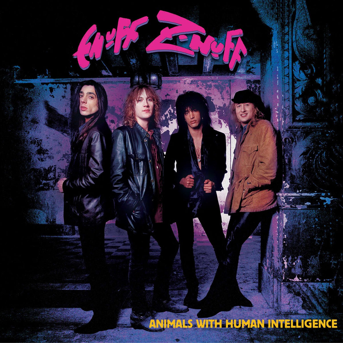 Enuff Z Nuff – Animals With Human Intelligence (BLUE/RED VINYL) vinyl record cover