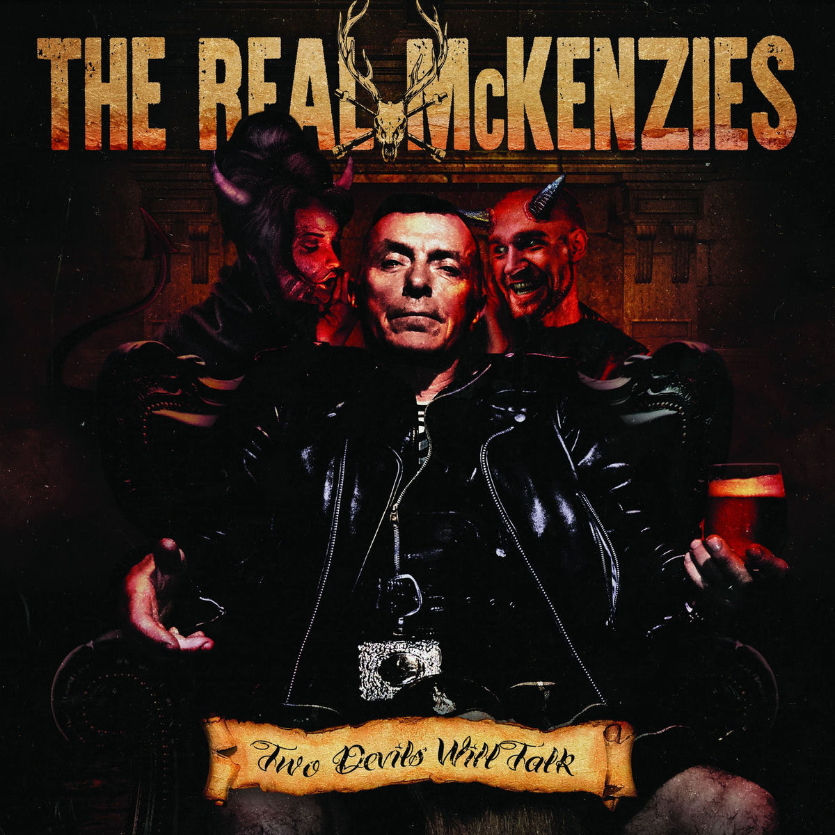 The Real McKenzies – Two Devils Will Talk vinyl cover