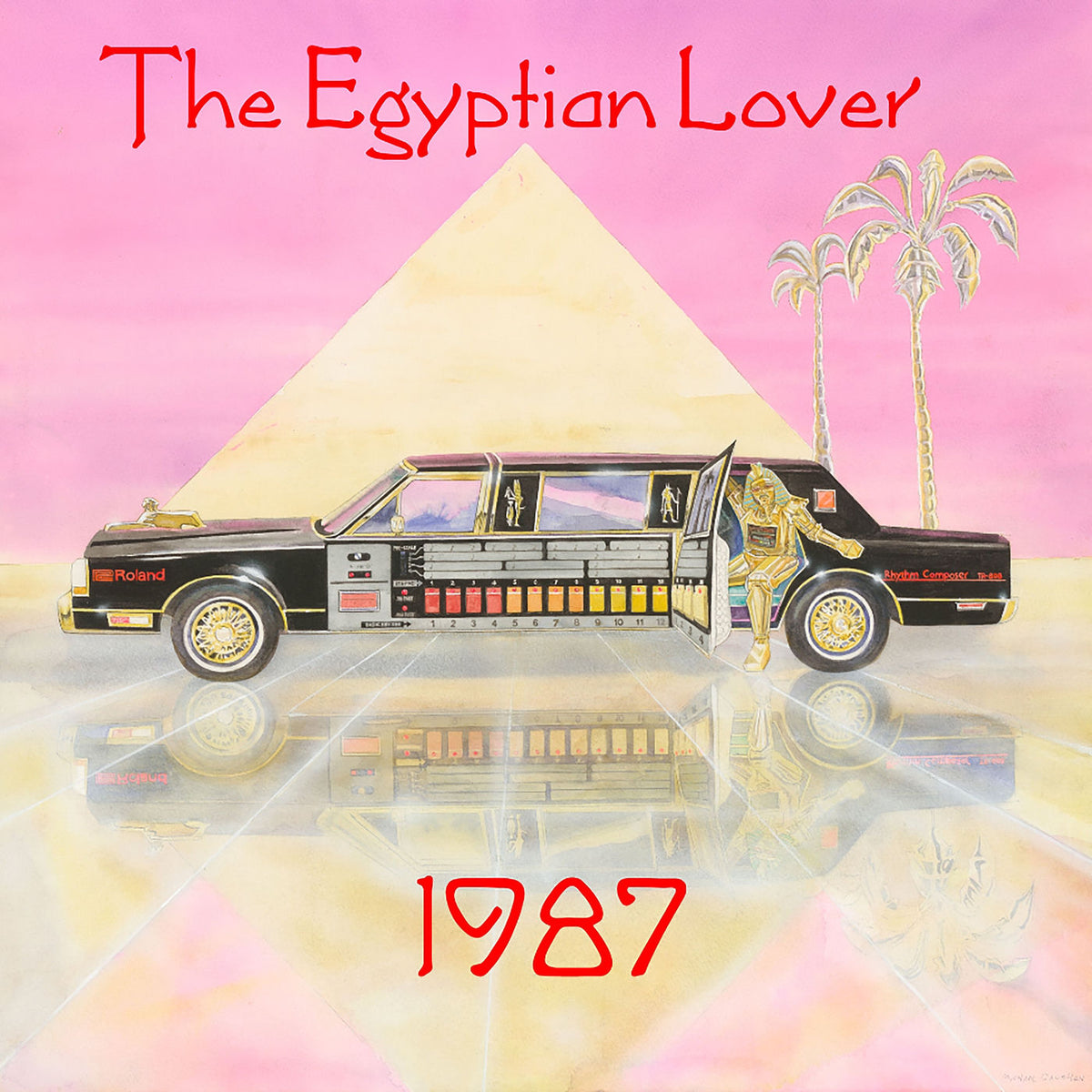 Egyptian Lover – 1987 vinyl record cover