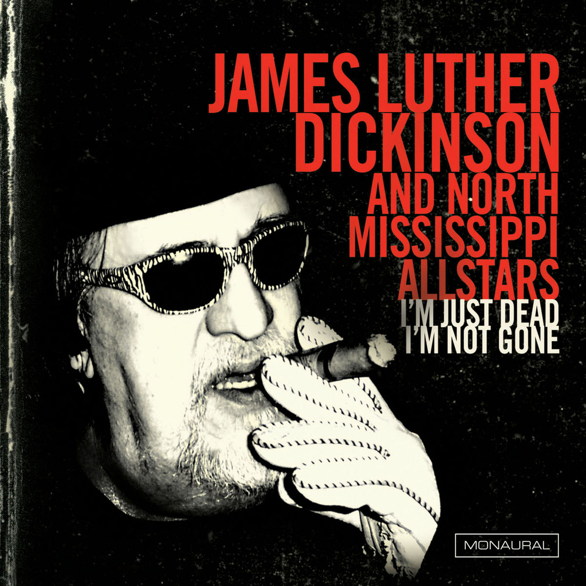 James Luther Dickinson – I'm Just Dead, I'm Not Gone vinyl cover